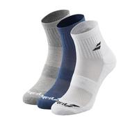 Confezione Da 3 Paia Di Calze Babolat Quarter 43/46 Blu