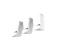 Adidas Calzini Cushioned Low-Cut - 3 paia, Bianco/Nero, Taglia 49-51