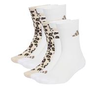 adidas - Leo Graphic Socks 3-Pack - Calze casual EU 40-42 - M bianco