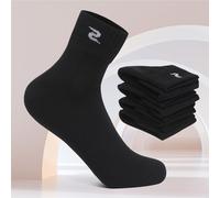 Confezione da 3 paia di calzini da uomo a taglio basso, morbidi e elasticizzati, per corsa, camminata, palestra, ufficio, uso quotidiano, stile invisibile, Nero 1, 8-9.5