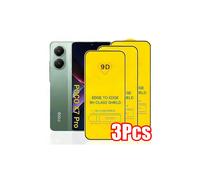 Confezione da 3 pellicole protettive in vetro temperato 9D compatibili con Xiaomi Poco M7F7X7C71Pro Ultra, pellicola protettiva antigraffio per Poco