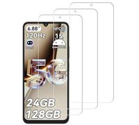 Confezione da 3 pellicole protettive in vetro temperato per Blackview Shark 6, adatte alle custodie, antigraffio, durezza 9H