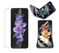 Confezione da 3 pellicole protettive per lo schermo progettate per Samsung Galaxy Z Flip 5/Z Flip 4 5G 2022, confezione da 3 pellicole interne in TPU autorigeneranti, antigraffio, senza bolle,