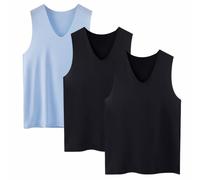 Confezione Da 3 Pezzi Canottiere Da Donna con Scollo a V Senza Maniche