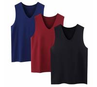 Confezione Da 3 Pezzi Canottiere Da Donna con Scollo a V Senza Maniche