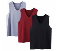 Confezione Da 3 Pezzi Canottiere Da Donna con Scollo a V Senza Maniche