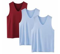 Confezione Da 3 Pezzi Canottiere Da Donna con Scollo a V Senza Maniche