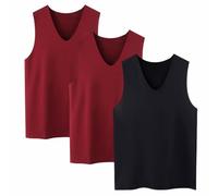 Confezione Da 3 Pezzi Canottiere Da Donna con Scollo a V Senza Maniche