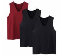Confezione Da 3 Pezzi Canottiere Da Donna con Scollo a V Senza Maniche
