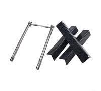 Confezione da 3 pezzi di aromi per barre e bruciatore in acciaio inox compatibile con Weber per Spirit I II 200 E210 E220 S210 sostituisce le parti della griglia 7635 69785