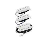 Confezione da 3 pickup per chitarra SSH Alnico 5 Pickup Single Coil-Single Coil-Hububble Bianco