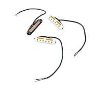 Confezione da 3 Pickup Single Coil, Pickup Single Coil per Chitarra Facile da Installare, Armonia in Metallo, Tono Ricco, Bilanciamento, Volume delle Corde per Musicisti per Ponte Centrale Al Collo