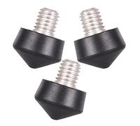 Confezione da 3 piedini universali antiscivolo da 3/8 di pollice per treppiede Andoer Benro Gitzo Manfrotto Treppiede Monopiede