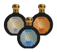 Confezione da 3 profumi da uomo Utur Al-Yaqut - SHUJAE, MARWAN & BATAL EDP 3 x 100 ml