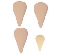 Confezione da 3 protezioni adesive riutilizzabili per cameltoe per donne, senza tracce, copertura senza tracce per yoga, nuoto, comfort, abbigliamento intimo, Bioglue in spugna, Taglia unica
