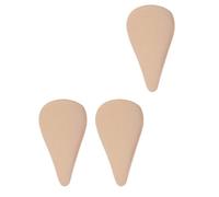 Confezione da 3 protezioni adesive riutilizzabili per cameltoe per donne, senza tracce, copertura senza tracce per yoga, nuoto, comfort, abbigliamento intimo, Spugna panno mano br, Taglia unica