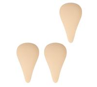 Confezione da 3 protezioni adesive riutilizzabili per cameltoe per donne, senza tracce, copertura senza tracce per yoga, nuoto, comfort, prevenzione cameltoe, Coagulo di pori traspirante, Taglia unica