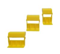 Confezione da 3 robusti dispenser funzionali per nastro adesivo per pittura e artigianato, con impugnatura ergonomica e base stabile, dispenser compatto