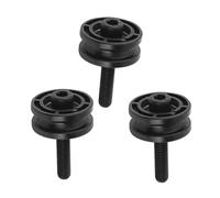 Confezione da 3 robusti rulli di ricambio per motosega, supporta 100 kg, riduce le vibrazioni, facile installazione di piastrelle, piastrelle, motosega