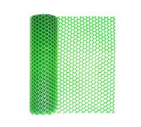 Confezione da 3 rotoli di recinzione da giardino in plastica, telaio versatile per polli, polli, cani, conigli, rete da giardino verde (3 m)