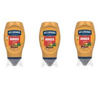 Confezione da 3 SALSE HAMBURGER HELLMANNS 3X260GR VENDITORE UE
