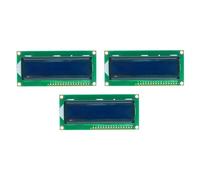Confezione da 3 schermi LCD 16 x 2, modulo display LCD 1602 DC 5 V, modulo schermo LCD per Arduino Raspberry Pi