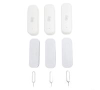 Confezione da 3 sensori WiFi di temperatura e umidità per app Tuya per Smart Life, igrometro wireless termometro con notifiche app ed esportazione dati, gamma da -20 a 60 °C, monitor Smart Home
