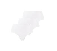 Confezione da 3 shorty Simplement Coton Bianco 46 (IT) - 42 (FR) Tinta unita