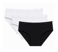 Confezione da 3 slip in cotone bio stretch, Plus my bio Bianco 40/42 (IT) - 36/38 (FR) Tinta unita