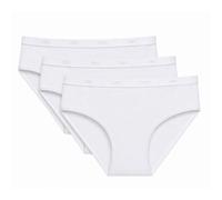 Confezione da 3 slip in cotone bio stretch, Plus my bio Bianco 52/54 (IT) - 48/50 (FR) Tinta unita