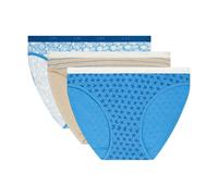 DIM Slip donna con tasche in cotone x3 | Slip multicolore | Comfort in cotone ed elastan | Cintura morbida | Stile quotidiano