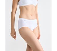 Confezione da 3 slip midi Basic Bianco 50 (IT) - 46 (FR) Tinta unita