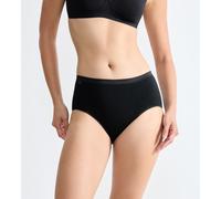 sloggi Basic+ Midi 3P, Slip, Donna, Nero (Black), 40