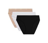 Confezione da 3 slip Pockets Ecodim Bianco 52/54 (IT) - 48/50 (FR) Tinta unita