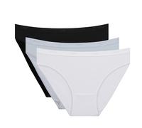 Confezione da 3 slip Pockets Ecodim Nero 48/50 (IT) - 44/46 (FR) Tinta unita
