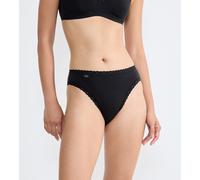 Confezione da 3 slip sgambati 24/7 Cotton Lace Nero 52 (IT) - 48 (FR) Tinta unita