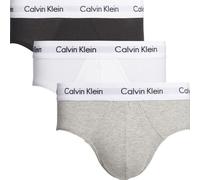 Calvin Klein Confezione 3 Slip Uomo tripack Mutande CK Articolo U2661G 3P Hip Brief, 998 Nero/Bianco/Grigio - Black/White/Grey, S