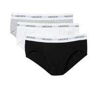 Slip Lacoste Slip Sottile nero bianco grigio (3 unità) - XL