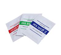 Confezione da 3 soluzioni calibrazione tampone in polvere per calibrare facilmente e con precisione tester del 4.00/6.86/9.18 Kit decorazioni ornamentali ricarica