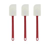 Confezione da 3 spatole in silicone, 35 cm, resistenti al calore, antiaderenti, utensili da cucina per cucinare, cuocere e mescolare (medio)