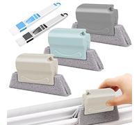 Confezione da 3 spazzole creative per la pulizia di ricambio e 2 spazzola multifunzionale, Spazzola per la pulizia di persiane, tende avvolgibili e lamelle,