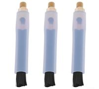 Confezione da 3 spazzole in rame per saldatura TIG MIG MAG per la pulizia e la preparazione delle superfici, resistente alle alte temperature, per acciaio inossidabile e materiali temperati (M8)