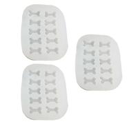 Confezione da 3 stampi in silicone per cuocere e congelare le zampe di gatto/a forma di osso, per cubetti di ghiaccio, cioccolato, utensili da cucina, stampi multiuso