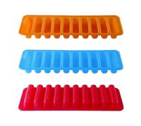 Confezione Da 3 Stampi Lunghi In Silicone, Stampi Per Cubetti Di Ghiaccio, Stampi Da Forno, Stampi Per Torte, Stampi Resistenti Al Calore