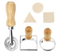 Confezione Da 3 Stampini Per Ravioli, Stampini Per Biscotti, Stampini Per Pasta Rotondi, Ruote Per Pasta Ondulata, Stampini Quadrati, Utensili Da Cucina