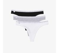 Tanga Lacoste String bianco grigio nero (3 unità) - XS