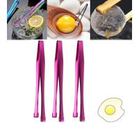 Confezione da 3 strumenti per la rimozione di Chalaza per uova, strumento per la rimozione di frammenti di guscio d', strumento per la rimozione della membrana di Chalaza, per un'estrazione facile