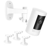 Confezione da 3 supporti da parete compatibili con Ring Outdoor Cam (Stick Up Cam) e Ring Outdoor Cam Plus, supporto per telecamera regolabile a 360° senza foratura, installazione facile in due modi