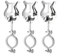 Confezione da 3 supporti musicali per tromba e lira per banda, clarinetto regolabile e clip musicale per trombone