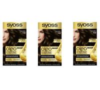 (CONFEZIONE DA 3) SYOSS OLEO INTENSE PERMANENTE COLOR OLIO 3-10 MARRONE INTENSO